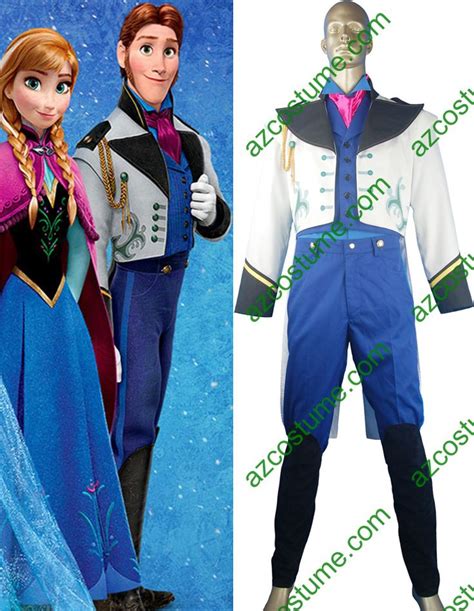 Frozen Hans cosplay costume Halloween costume Xmas gift for boys men ...