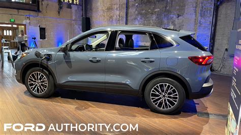 2023 Ford Escape PHEV In Vapor Blue: Live Photo Gallery