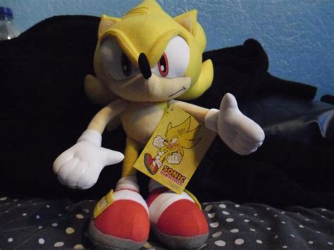 Super Sonic Plush by DarkGamer2011 on DeviantArt