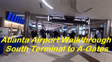 Atlanta Airport - Delta check-in and walkthrough, flight from Atlanta to Denver - YouTube