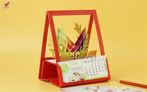 Desk Calendar 2020 – “Mua gi o dau” – HTV7 channel | Paper Art Viet CO., LTD