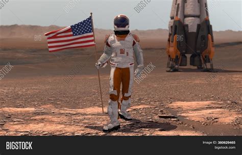 Astronaut Walking On Image & Photo (Free Trial) | Bigstock