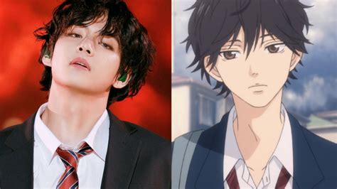 BTS V Dubbed as "Real-Life Anime Character" After Fans Uploaded ...