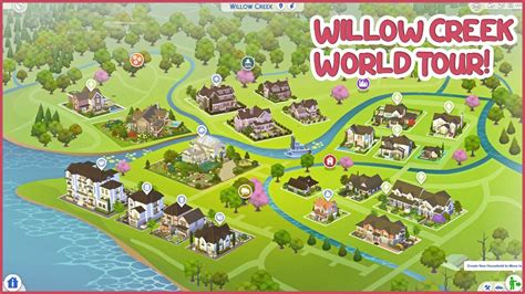 Willow Creek World Tour! | The Sims 4 - YouTube