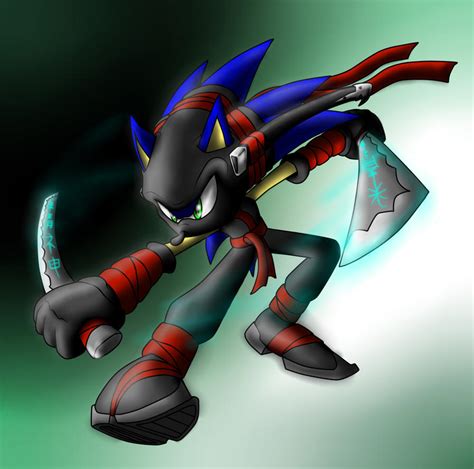 Ninja Sonic by Sweecrue on DeviantArt