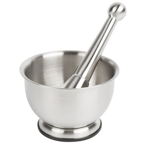 5" Stainless Steel Mortar and Pestle Set