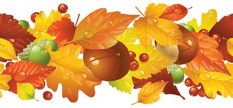 Autumn leaf color Clip art - Transparent Fall Border PNG Clipart Picture png download - 5706* ...