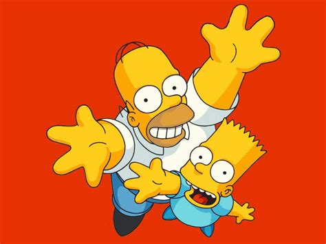 Papel de Parede Bart e Homer Simpson Wallpaper para Download no Celular ou Computador PC