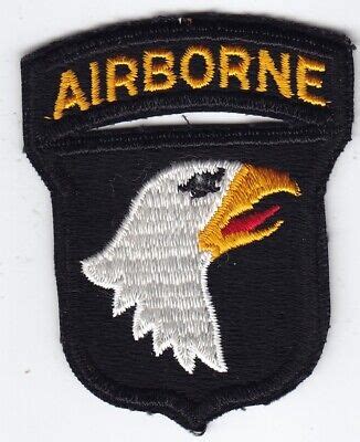 1950s-60s 101st Airborne Division Patch - Right Shoulder Variation | eBay