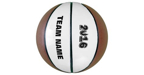 Custom Fullsize Basketball Template | Zazzle