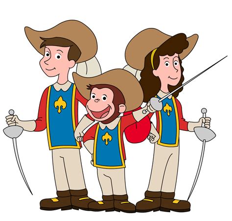 George, Steve and Betsy: The Three Musketeers by Titanicwhale1 on ...