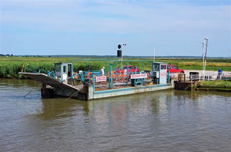 Reedham Ferry On The River Yare Photograph by Mark Williamson/science ...