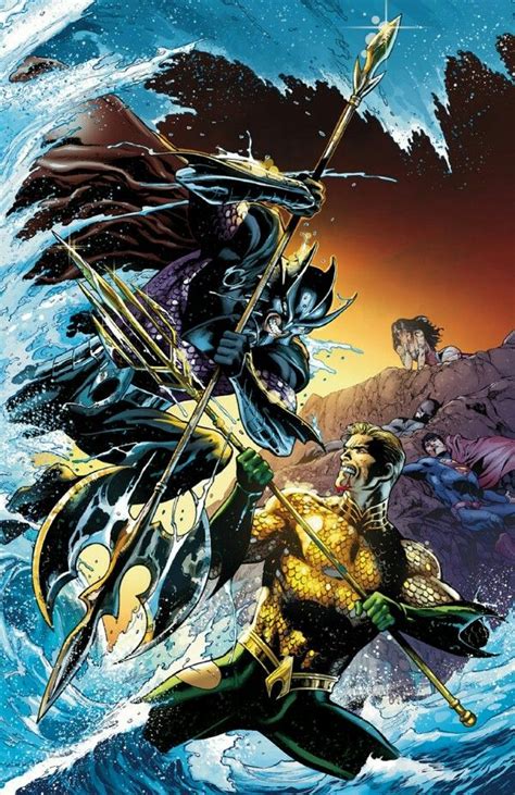 Aquaman vs Orm Marius Marvel Comics, Dc Comics Art, Marvel N Dc, Aquaman Comics, Fun Comics ...