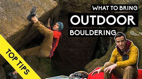 Bouldering Gear List: The Essentials | Back to Climbing Outdoors - YouTube