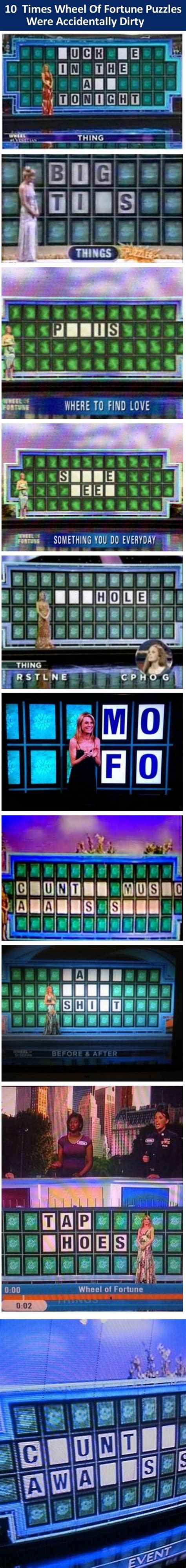 10 Times Wheel Of Fortune Puzzles Were Accidentally Dirty Pictures ...