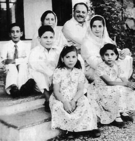 Ayub Khan with his immediate family in Army House | Dr Ghulam Nabi Kazi ...