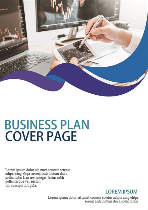 Business Plan Cover Page | FREE Printable Templates