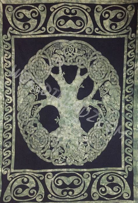 WorldTrendz - Tree of Life Celtic Knot Tapestry - Tapestries