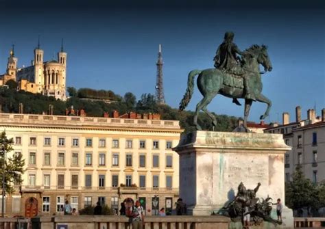 Historical Monuments and Famous landmarks of Lyon, France