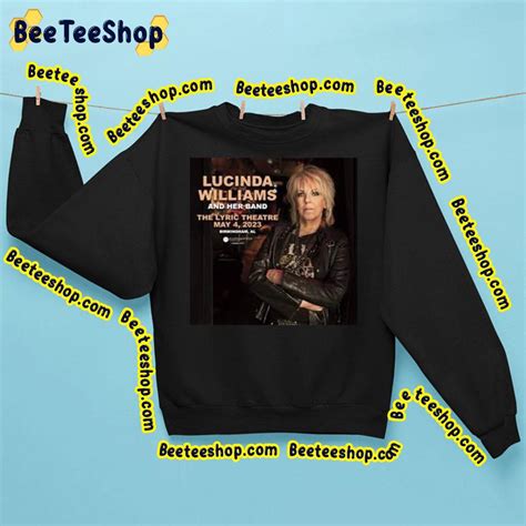 Lucinda Williams And Her Band 2023 Tour Trending Unisex T-Shirt ...