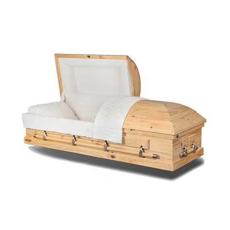 Norwich Natural Pine Casket - Sky Caskets