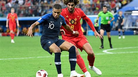 World Cup 2018: Kylian Mbappe skills reaction , France beat Belgium to ...