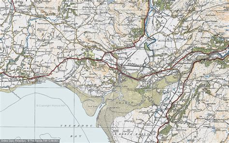 Old Maps of Porthmadog, Gwynedd - Francis Frith