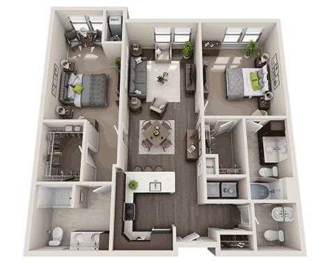 Floor Plans and Pricing for Park Square| King of Prussia