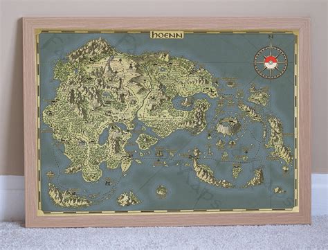 Pokemon Hoenn Map