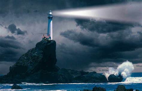 Mormon Challenges | lighthouse-storm-at-night - Mormon Challenges