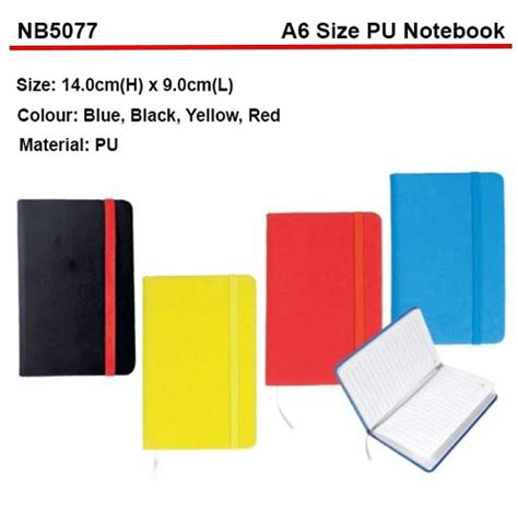 A6 PU notebook (NB5077) – Premium Gift Supplier