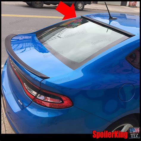 (818R) StanceNride Rear Roof Spoiler Window Wing (Fits: Dodge Dart 2013-2016) | eBay | Dodge ...