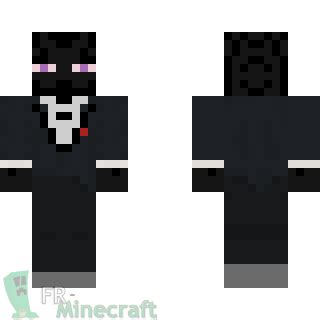 ⛏️ FR-Minecraft Skin Minecraft : Tuxedo Enderman