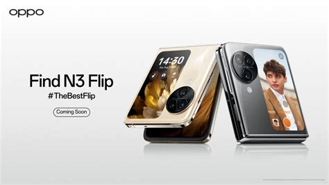 Oppo Find N3 Flip triple cameras teased in India - Gizmochina