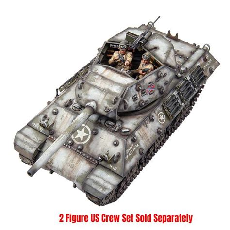 U.S. Winter M10 Wolverine Tank Destroyer - BB070 - Metal Toy Soldiers - Products