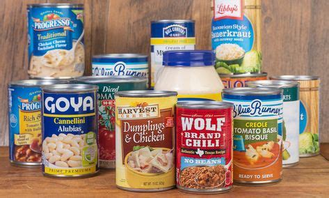 10 Canned Foods With The Longest Shelf-Life You Should Be Stockpiling | Food, Canned food ...