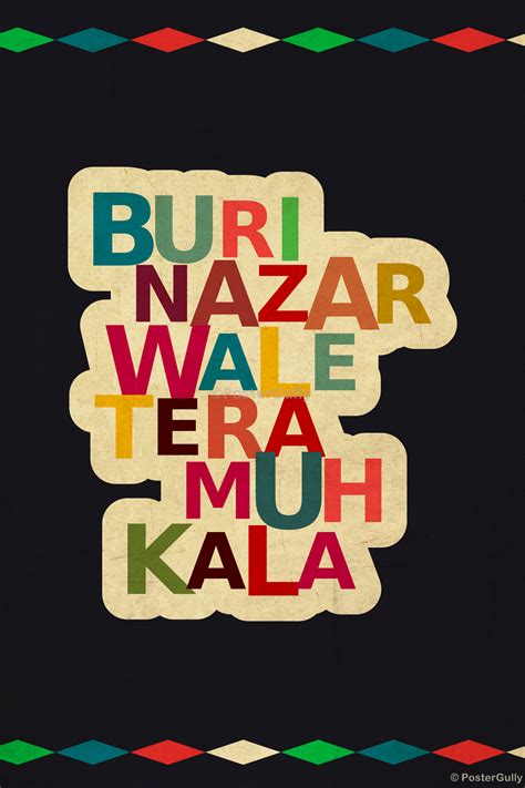 Buy Buri Nazar Wale Posters, Art Prints & Merchandise Online Shopping India | PosterGully Funny ...