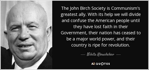 Jonah in the Heart of Nineveh: False Opposition: The John Birch Society