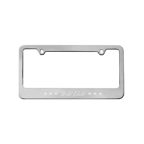 Personalized Car License Plate Frame Metal Frame License