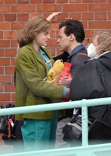 'My Policeman': Every Photo of Harry Styles and Emma Corrin Having a Ball