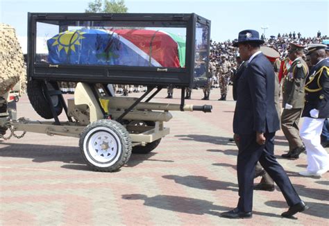 Namibian President Hage Geingob laid to rest at Heroes' Acre cemetery ...