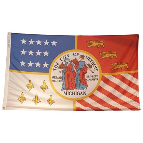 City of Detroit Flag - 3' x 5' – City Bird