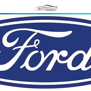 Ford Blue Oval Vinyl Moveable Decals In-door With Air Release NOT OEM ...