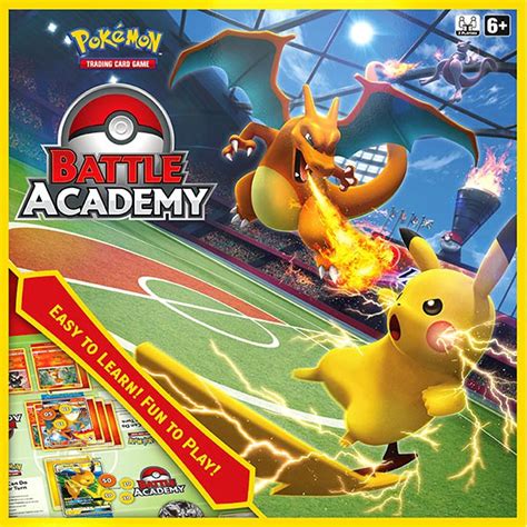 Pokemon Trading Card Game Battle Academy Box 3 Complete Decks Featuring Charizard, Mewtwo Raichu ...