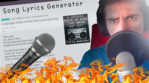 Free rap lyrics generator