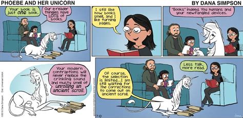 Phoebe and Her Unicorn by Dana Simpson for July 10, 2016 | GoComics.com | Comic strips, Phoebe ...