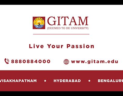 Gitam Projects | Photos, videos, logos, illustrations and branding on ...