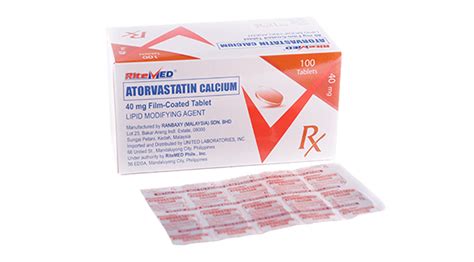 Heart Conditions | RM ATORVASTATIN 40 MG TAB | RiteMED