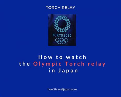 How to watch the Olympic Torch relay