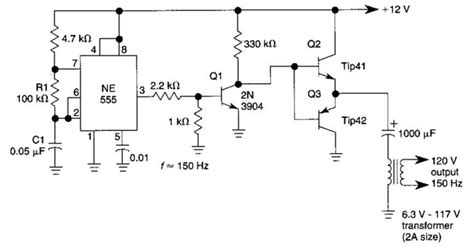 Inverter Ac Circuit Diagram